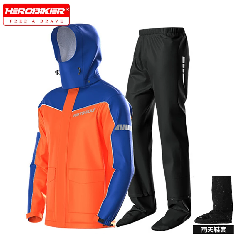 Motorcycle Raincoat Waterproof Rainstorm Prevention Motorcycle Rider Raincoat Suit Mesh Breathable For Camping Hiking Fishing
Motorcycle Raincoat Waterproof Rainstorm Prevention Motorcycle Rider Raincoat Suit Mesh Breathable For Camping Hiking Fishing