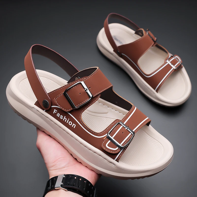 Casual Fashion Outdoor Beach Slippers Men Summer Daily Walking Sandals
Casual Fashion Outdoor Beach Slippers Men Summer Daily Walking Sandals