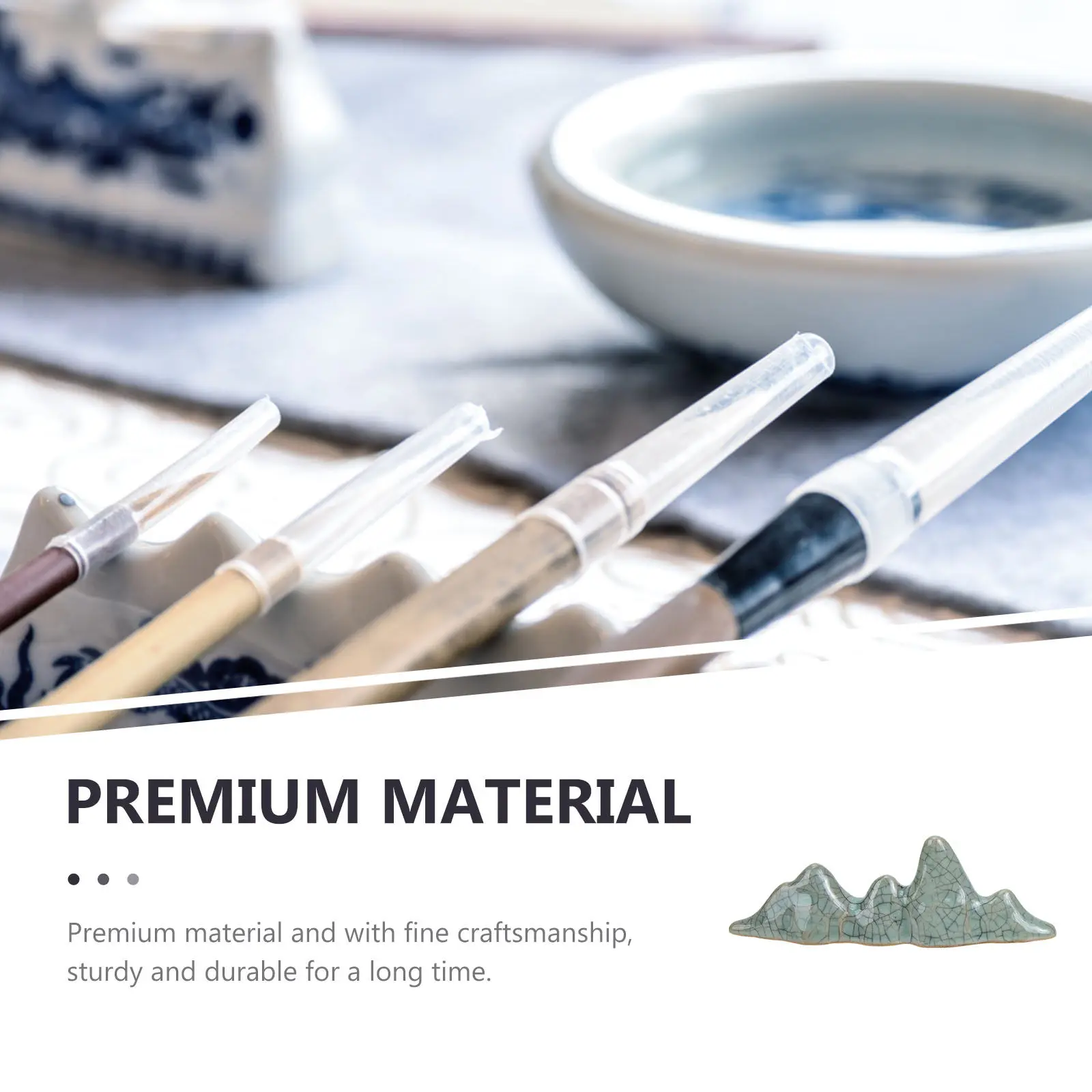 Chinese Writing Brush Rack Dark Brown Fine Crafted Brush Pen Rest for Office Home Desktop Stable Base Calligraphy Supplies Ink
Chinese Writing Brush Rack Dark Brown Fine Crafted Brush Pen Rest for Office Home Desktop Stable Base Calligraphy Supplies Ink