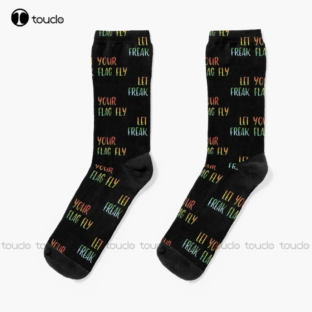 Let Your Freak Flag Fly Socks Gym Socks Christmas Gift Custom Unisex Adult Teen Youth Socks Women Men 360° Digital Print
Let Your Freak Flag Fly Socks Gym Socks Christmas Gift Custom Unisex Adult Teen Youth Socks Women Men 360° Digital Print