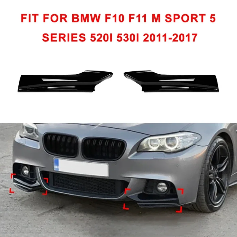 Front Bumper Lip Decoration Diffuser Splitter for BMW 5 Series F10 F11 M Sport 520i 530i 2011-2017 Fog Lamp Eyebrow Frame Cover
Front Bumper Lip Decoration Diffuser Splitter for BMW 5 Series F10 F11 M Sport 520i 530i 2011-2017 Fog Lamp Eyebrow Frame Cover