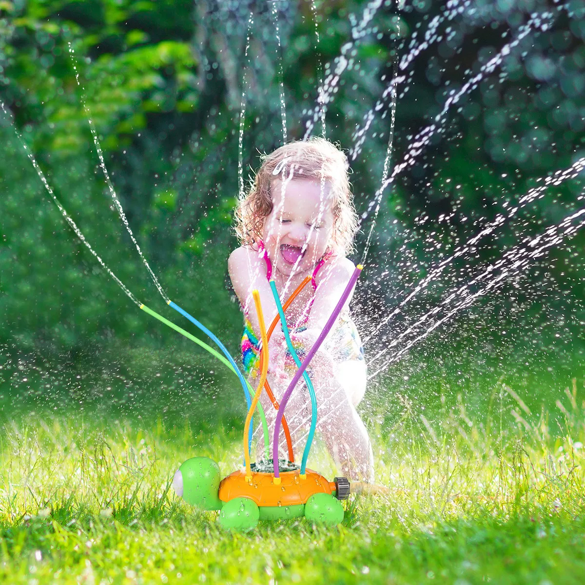 Outdoor Interactive Toy Garden Sprash Toys Kid's Water Lawn Spraying Pool Sprinkler
Outdoor Interactive Toy Garden Sprash Toys Kid's Water Lawn Spraying Pool Sprinkler