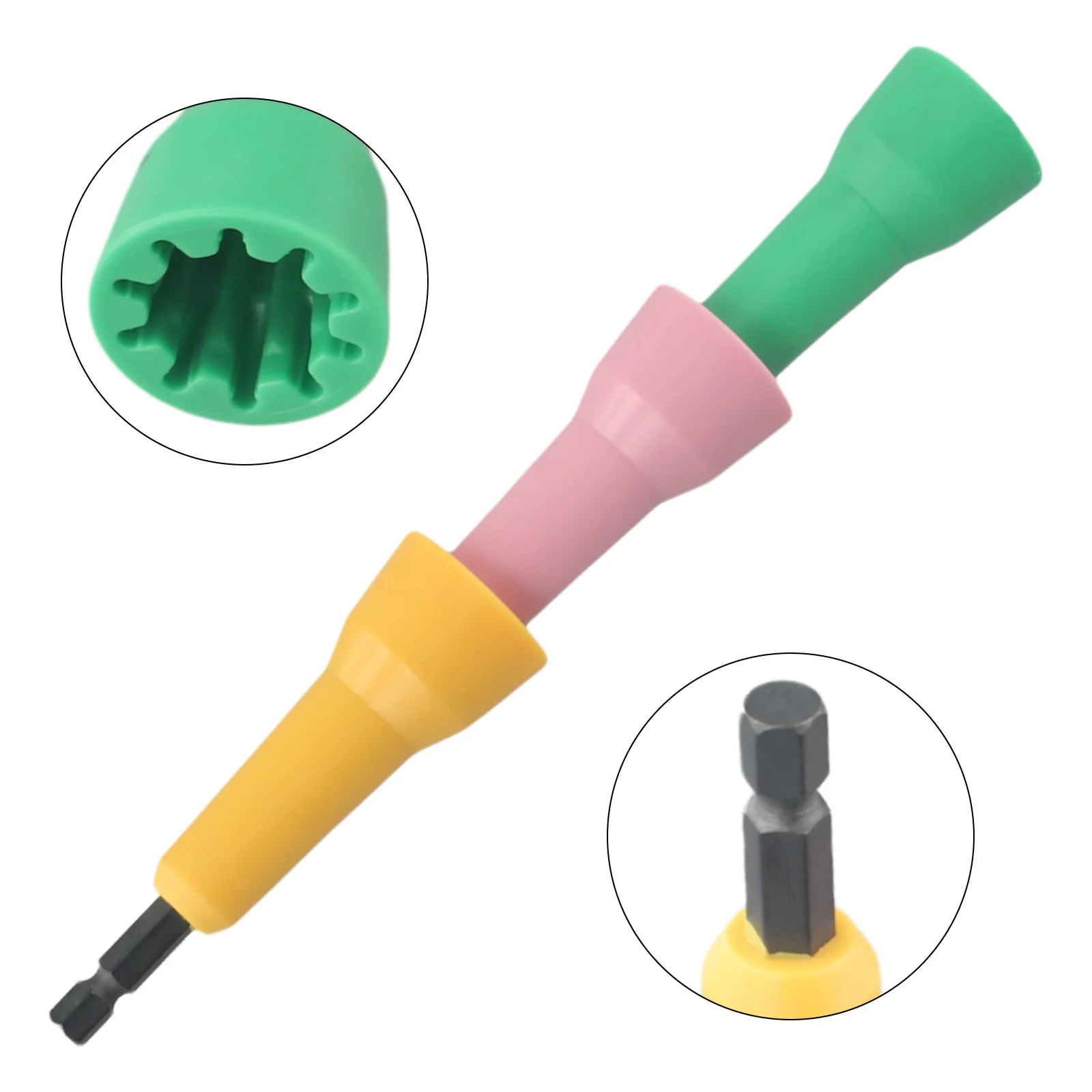 New Practical Wire Twisting Tools Tool, Tools High-quality Materials With This Tool Yellow+Pink+Green 1/4-inch
New Practical Wire Twisting Tools Tool, Tools High-quality Materials With This Tool Yellow+Pink+Green 1/4-inch
