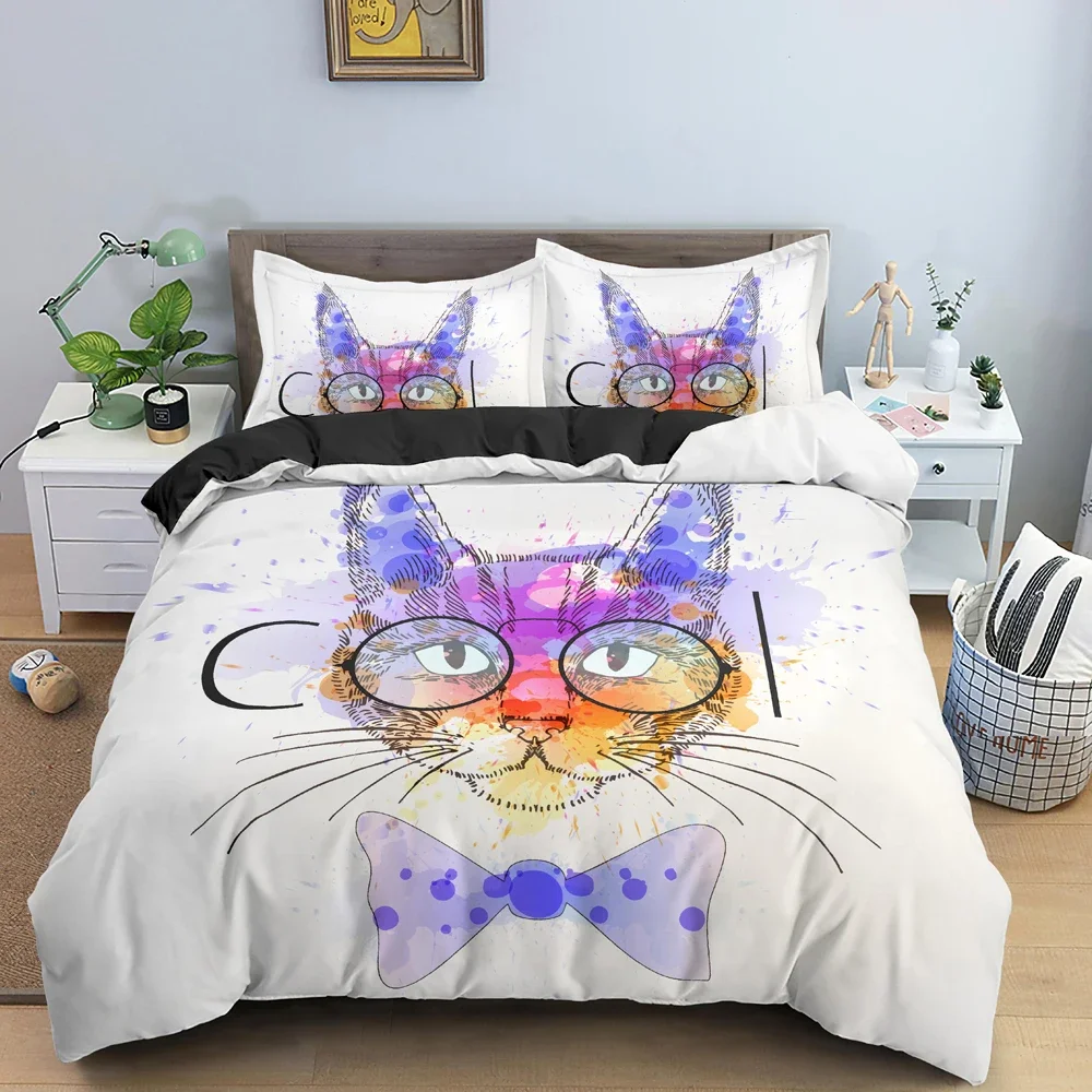 Cartoon Pet Cute Animals Comfortable Duvet Quilt Cover Pillowcase Bedding Set Children Bedroom Decoration Home Textile
Cartoon Pet Cute Animals Comfortable Duvet Quilt Cover Pillowcase Bedding Set Children Bedroom Decoration Home Textile