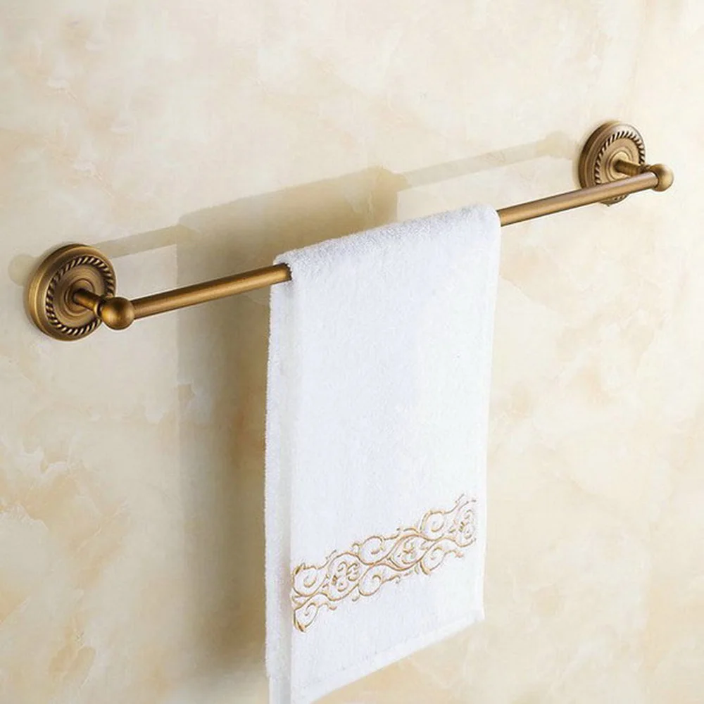 Towel Bars Single Rail Antique Brass Wall Shelf Towel Rack Hanger Bath Shelves Bathroom Accessories Towel Holder Nba085
Towel Bars Single Rail Antique Brass Wall Shelf Towel Rack Hanger Bath Shelves Bathroom Accessories Towel Holder Nba085