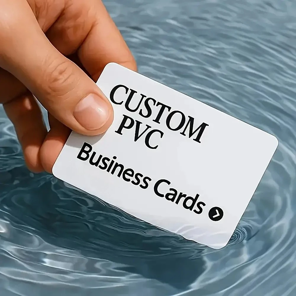500 Pcs Custom PVC Business Cards Curved Edge Waterproof Visiting Cards with Logo & Text Printing for Professional Company
500 Pcs Custom PVC Business Cards Curved Edge Waterproof Visiting Cards with Logo & Text Printing for Professional Company
