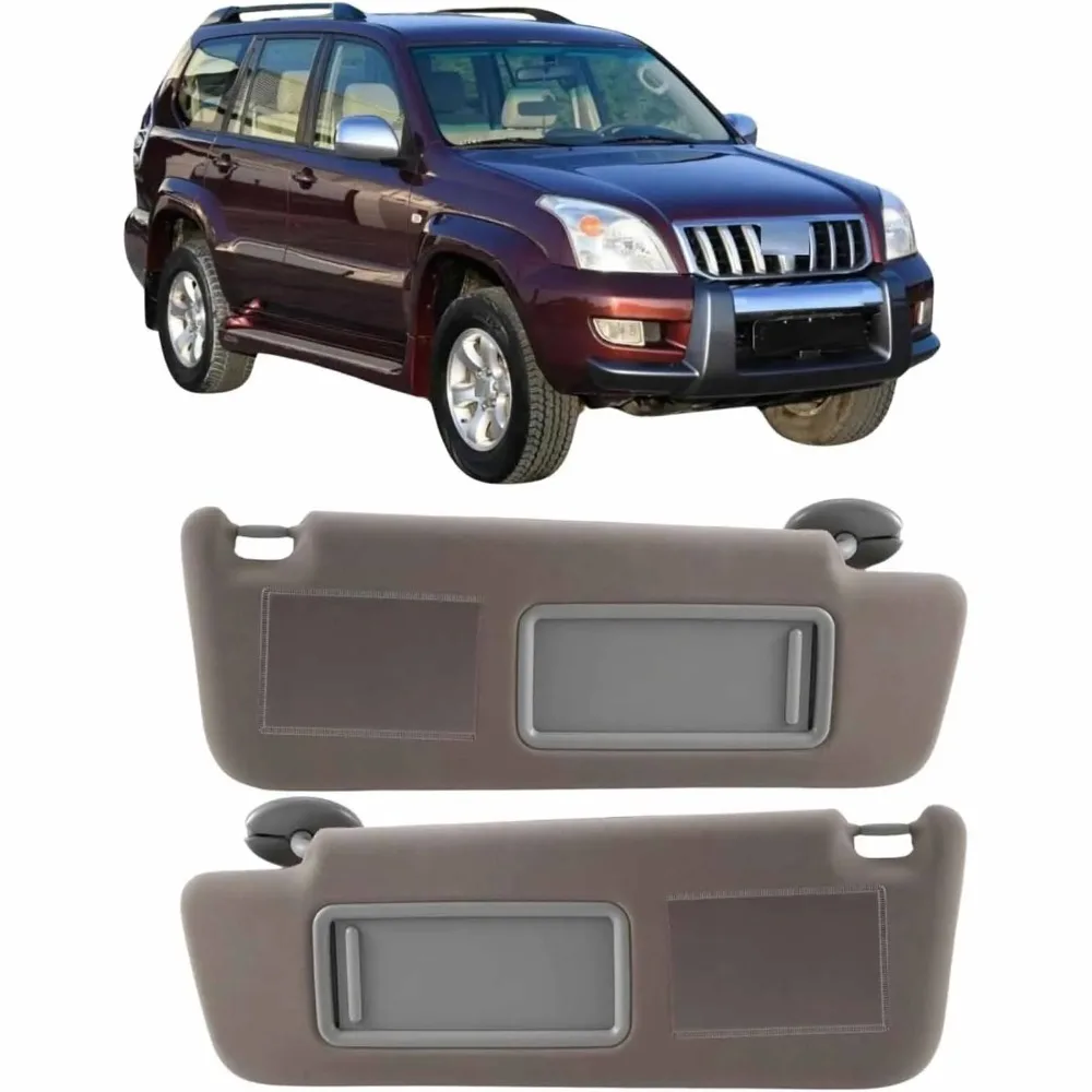 Серый, бежевый, 1 шт., солнцезащитный козырек для Toyota Land Cruiser Prado 2002-2010 GRJ12 KDJ120 KZJ120 LJ12 OEM 74320-60850-B1 7432060850B1
Серый, бежевый, 1 шт., солнцезащитный козырек для Toyota Land Cruiser Prado 2002-2010 GRJ12 KDJ120 KZJ120 LJ12 OEM 74320-60850-B1 7432060850B1