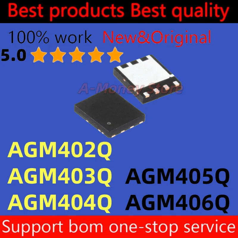 (10pcs) AGM404Q AGM405Q AGM406Q AGM402Q AGM403Q QFN-8
(10pcs) AGM404Q AGM405Q AGM406Q AGM402Q AGM403Q QFN-8
