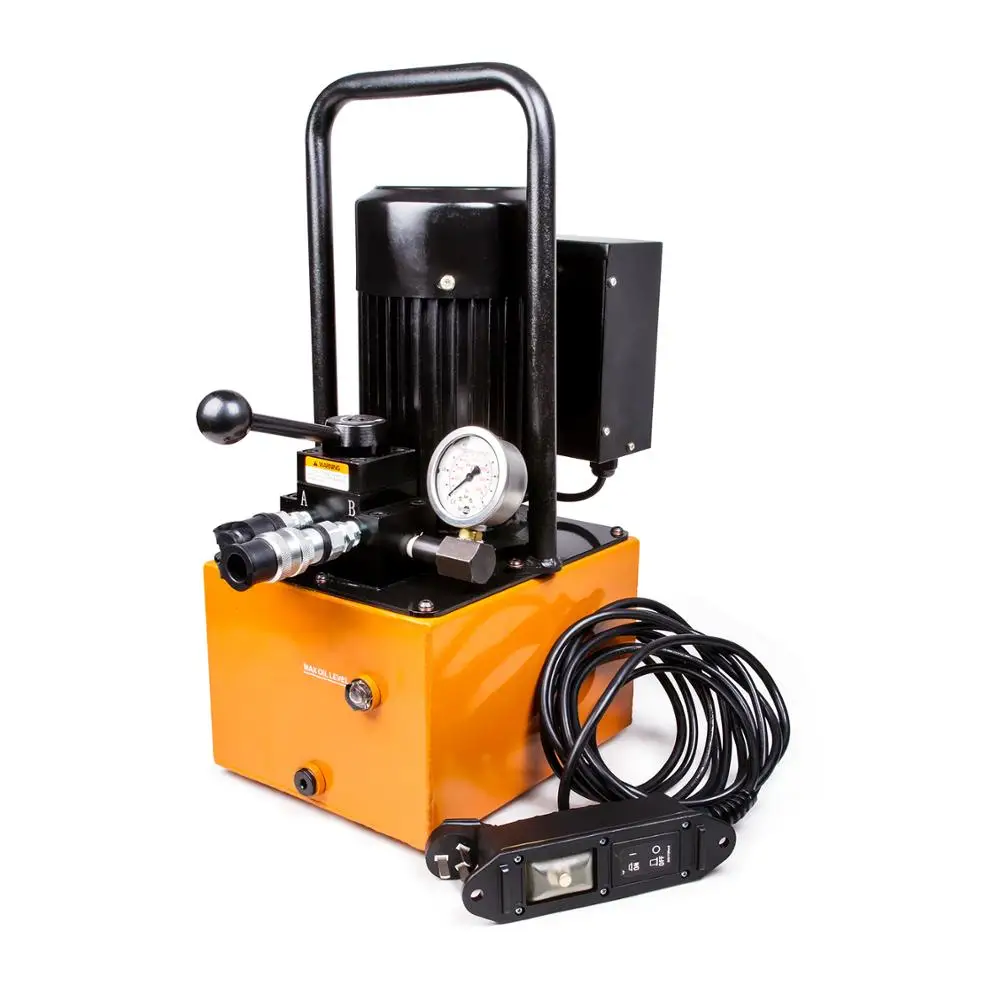 REP-2D Portable 700Bar 5L Oil Double Circuit 220V Electric Hydraulic Pump
REP-2D Portable 700Bar 5L Oil Double Circuit 220V Electric Hydraulic Pump