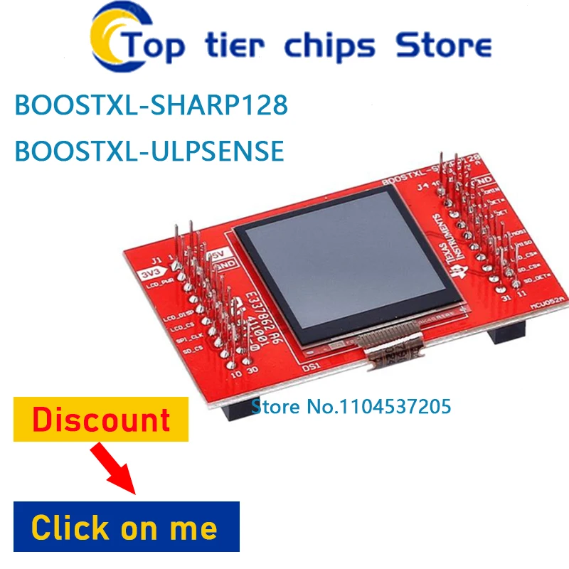 1PCS/LOT BOOSTXL-SHARP128 BOOSTXL-ULPSENSE Z development board 100% NEW
1PCS/LOT BOOSTXL-SHARP128 BOOSTXL-ULPSENSE Z development board 100% NEW