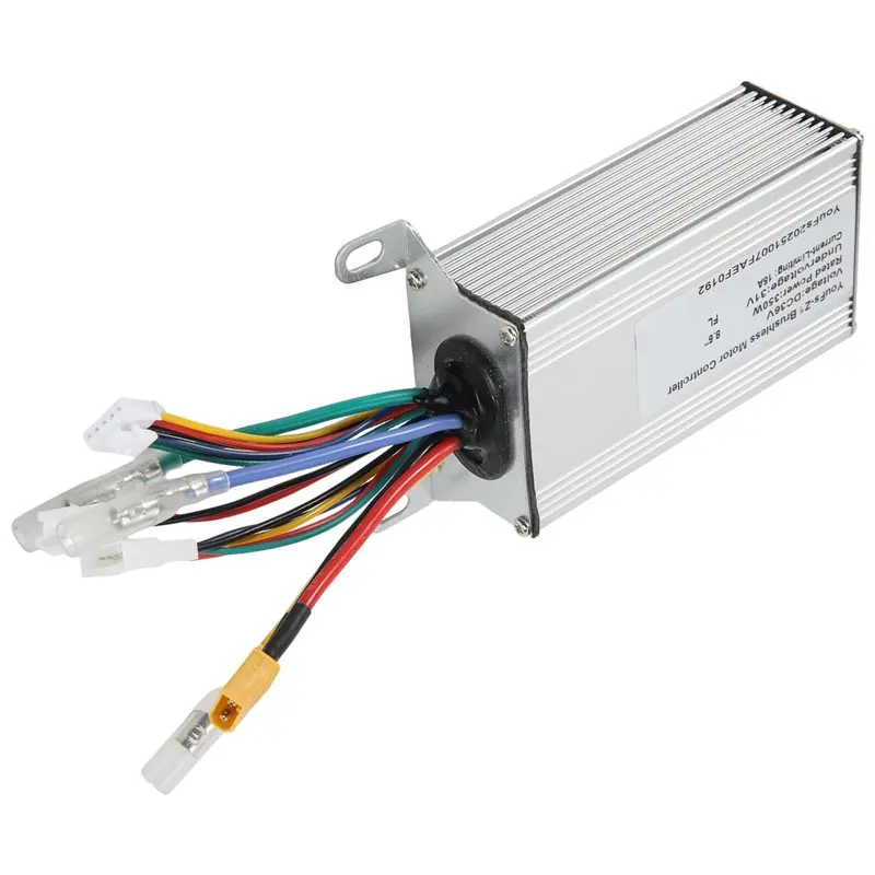Electric Scooter Controller Aluminum Scooter Brushless Motor Controller 36V 15A 350W Brushless Motor Controller
Electric Scooter Controller Aluminum Scooter Brushless Motor Controller 36V 15A 350W Brushless Motor Controller