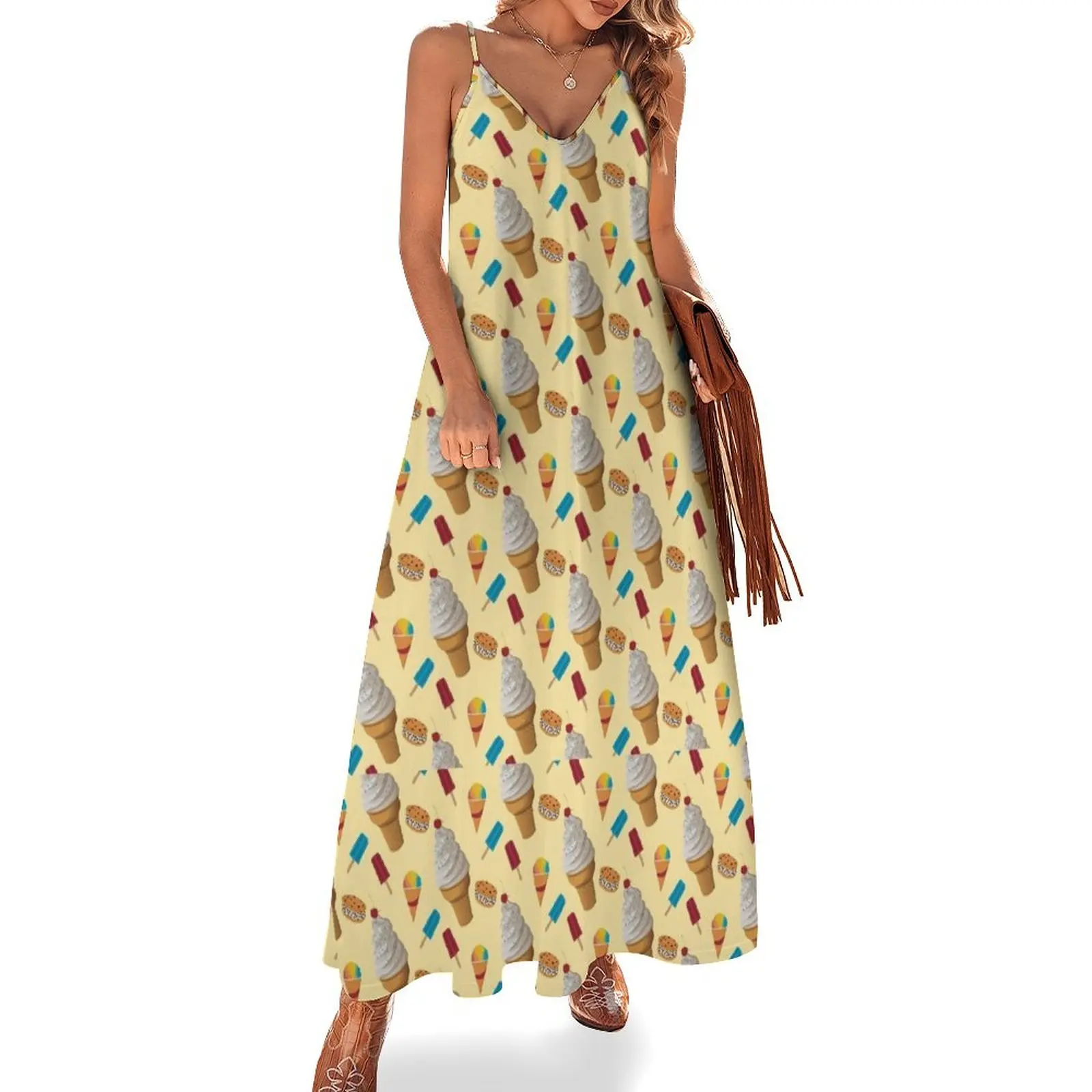 Ice Cream Truck Pattern Sleeveless Dress dresses for womens 2025 dresses ladies 2025 summer womens clothing
Ice Cream Truck Pattern Sleeveless Dress dresses for womens 2025 dresses ladies 2025 summer womens clothing