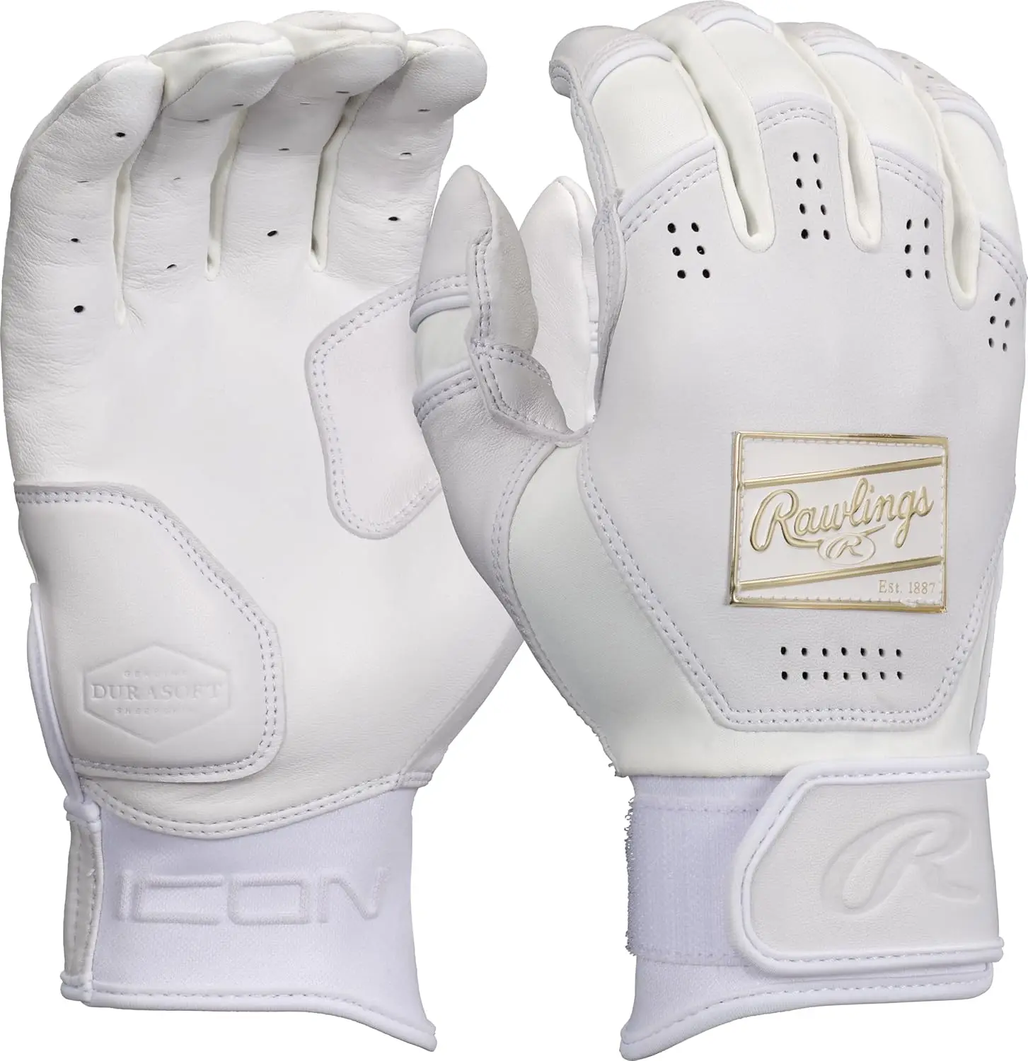 Adult Baseball Batting Gloves with Cabretta Leather & Reinforced Palm
Adult Baseball Batting Gloves with Cabretta Leather & Reinforced Palm