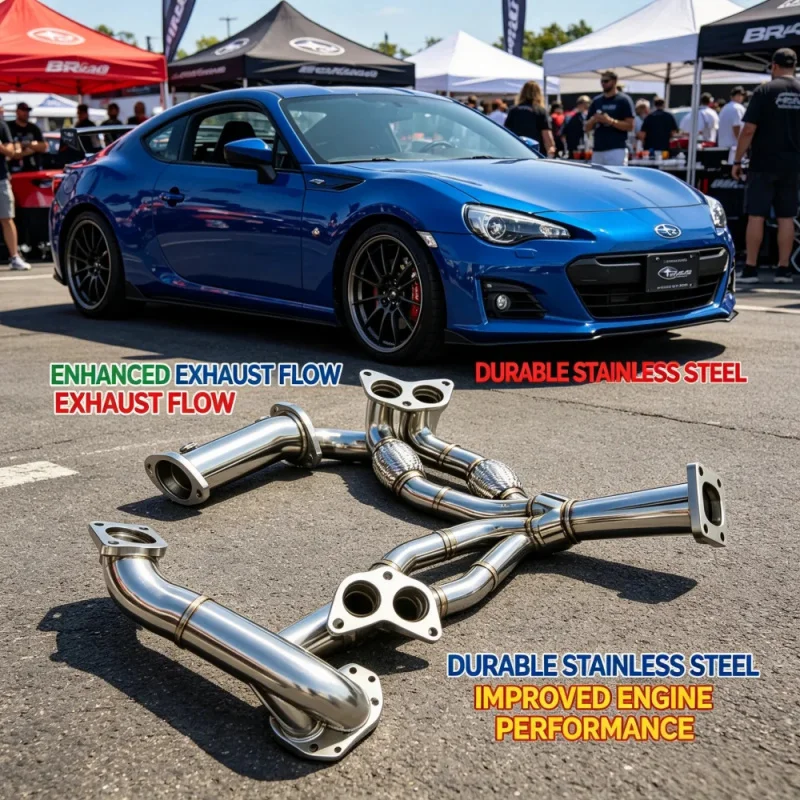 Factory Wholesale Stainless Steel Exhaust Manifold for Subaru BRZ 2014-2021 Car Performance Exhaust Pipes Header Downpipe
Factory Wholesale Stainless Steel Exhaust Manifold for Subaru BRZ 2014-2021 Car Performance Exhaust Pipes Header Downpipe