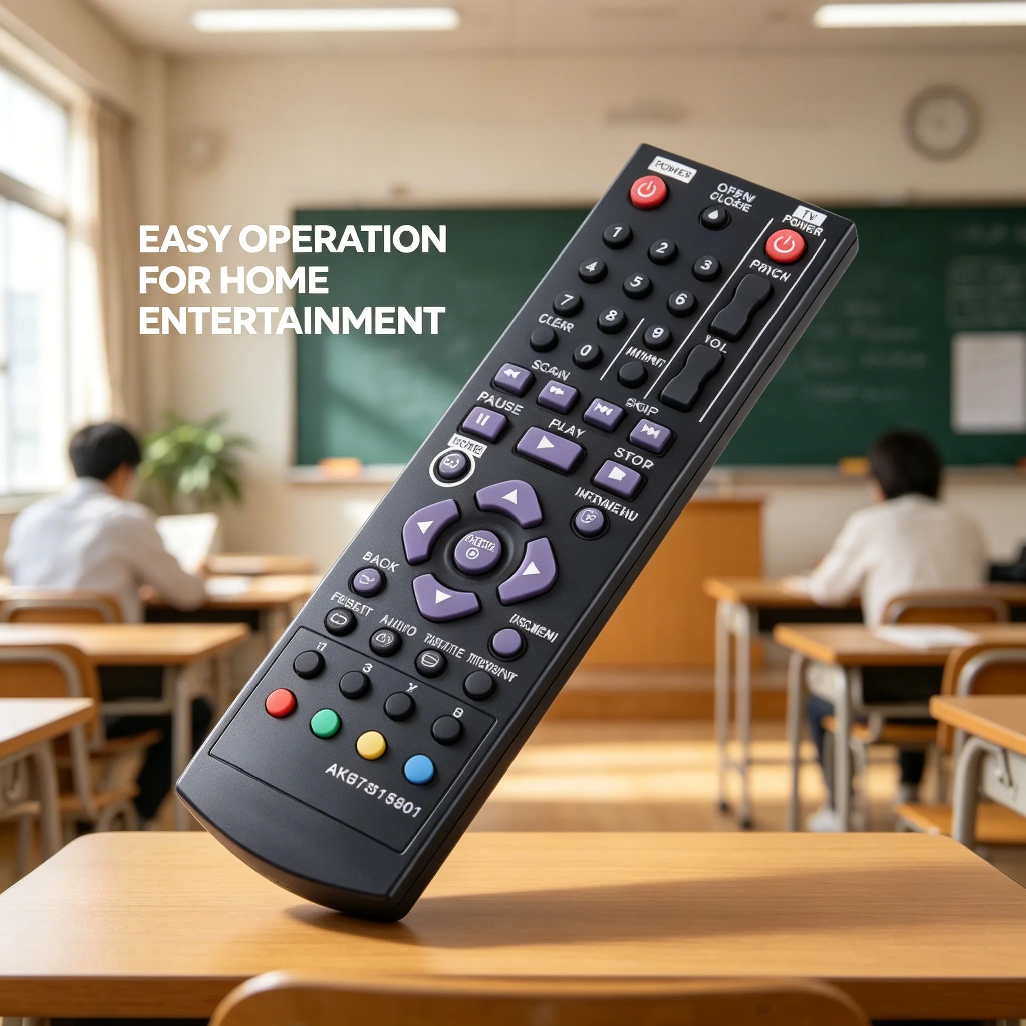AKB73615801 Blu-ray Remote, Compatible BP135W-N BP335WN BD630 Disc Player IR Controller
AKB73615801 Blu-ray Remote, Compatible BP135W-N BP335WN BD630 Disc Player IR Controller