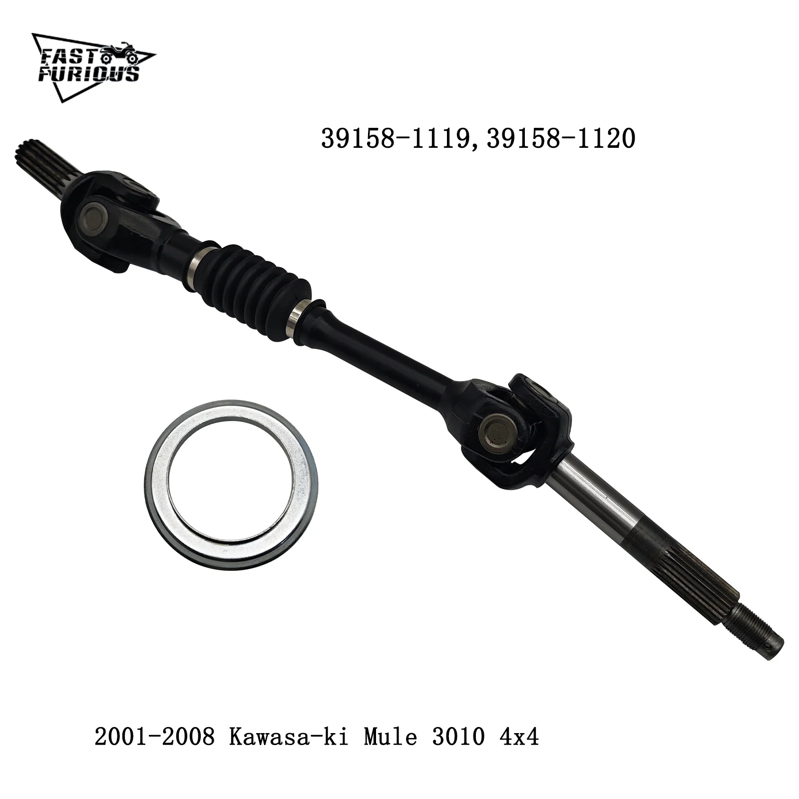 Drive Shaft Rear 39158-1120 39158-1119 49050-0034 49006-1257 For Kawasa-ki Mule 3000 3010 400 4010 KAF620 KAF950 Trans Diesel
Drive Shaft Rear 39158-1120 39158-1119 49050-0034 49006-1257 For Kawasa-ki Mule 3000 3010 400 4010 KAF620 KAF950 Trans Diesel