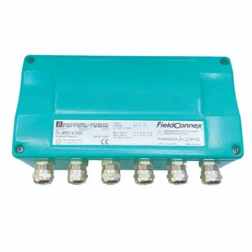 2026 Brand New Original 1 Year Warranty Germany P+F F2-JB-I6.CG FIELDBUS JUNCTION BOX
2026 Brand New Original 1 Year Warranty Germany P+F F2-JB-I6.CG FIELDBUS JUNCTION BOX