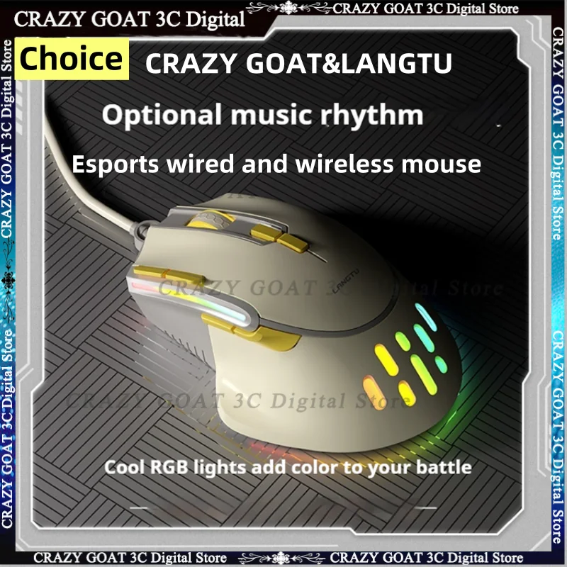 LANGTU G3 Wireless Mouse,2.4GHz with USB Mini Receiver,12-Month Battery Life,2400 DPI Optical Tracking,Ambidextrous PC/Mac
LANGTU G3 Wireless Mouse,2.4GHz with USB Mini Receiver,12-Month Battery Life,2400 DPI Optical Tracking,Ambidextrous PC/Mac