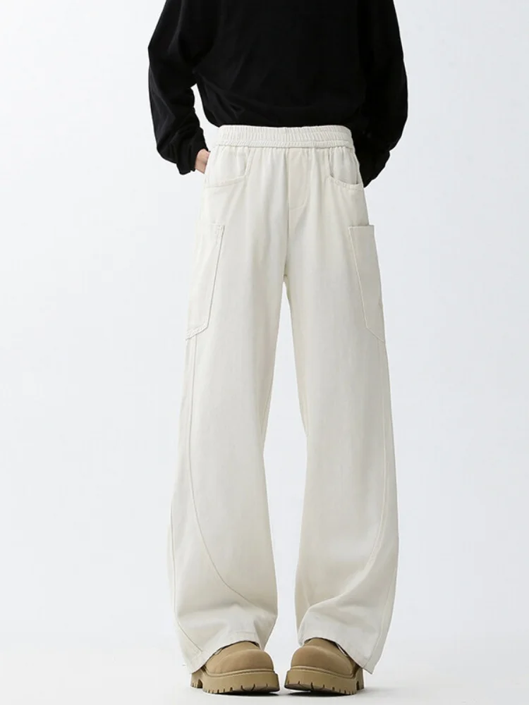 American Sle Men's Workwear Jeans Spring Autumn Loose Straight Leg Bell Bot Cleanfit Trousers Trendy Wide Leg Pants
American Sle Men's Workwear Jeans Spring Autumn Loose Straight Leg Bell Bot Cleanfit Trousers Trendy Wide Leg Pants