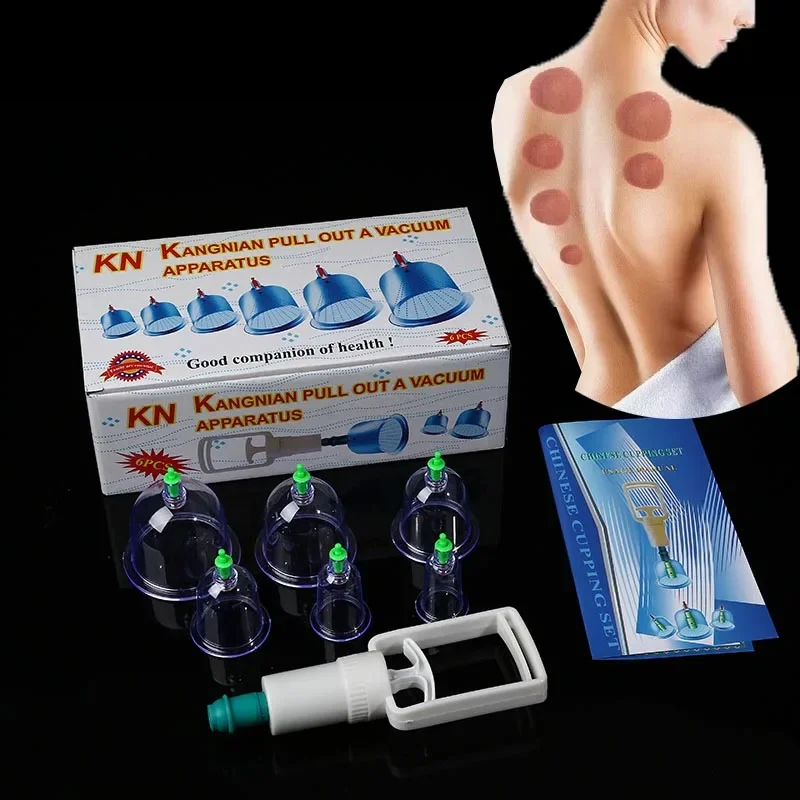 6Pcs Massage Cans Health Monitors Chinese Cupping Therapy Traditional Vacuum Suction Set Household Acupuncture Pump Care Tool
6Pcs Massage Cans Health Monitors Chinese Cupping Therapy Traditional Vacuum Suction Set Household Acupuncture Pump Care Tool