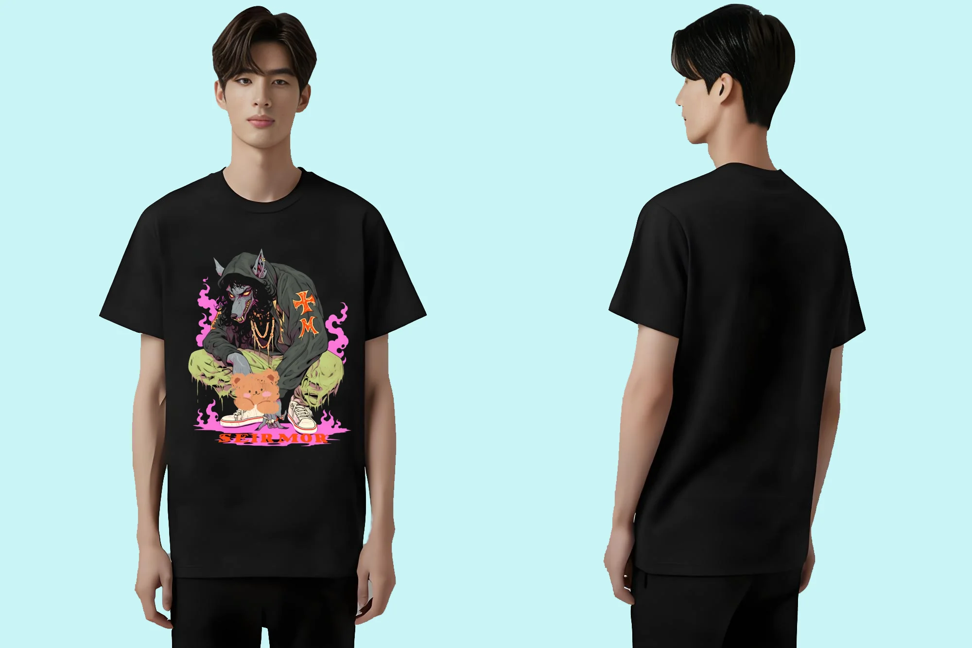 В 2025 году появилась новая тенденция универсальной мужской и женской повседневной моды будет печать с помощью модных темных животных.
В 2025 году появилась новая тенденция универсальной мужской и женской повседневной моды будет печать с помощью модных темных животных.