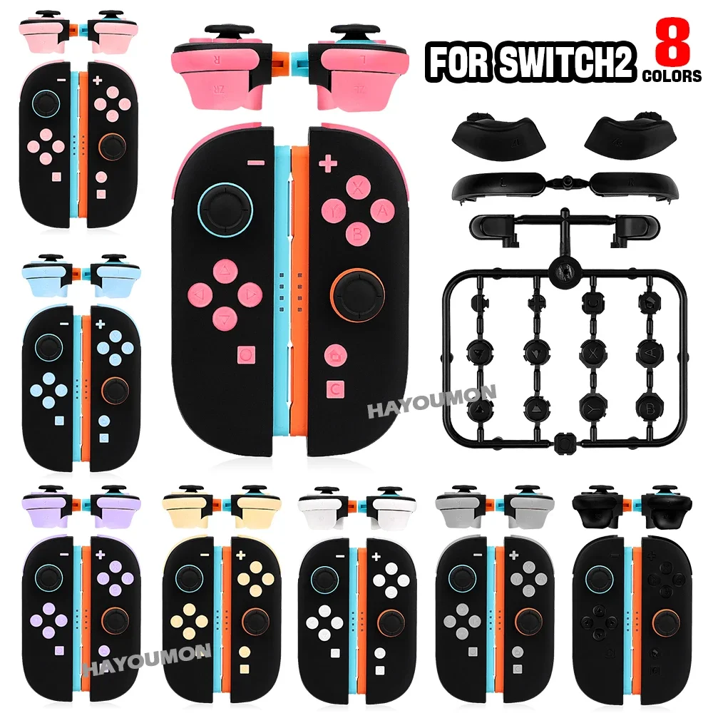 8 Colors Replacement ABXY Direction Keys SR SL L R ZR ZL Trigger Full Set Buttons For NS2 Switch 2 Gamepad Accessories
8 Colors Replacement ABXY Direction Keys SR SL L R ZR ZL Trigger Full Set Buttons For NS2 Switch 2 Gamepad Accessories