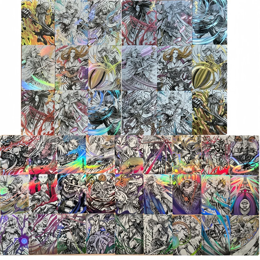 Comic Bleach Issue 1-2 DIY Kurosaki Ichigo Rough Color Card Kuchiki Rukia Inoue Orihime Matsumoto Rangiku Game Collection Card
Comic Bleach Issue 1-2 DIY Kurosaki Ichigo Rough Color Card Kuchiki Rukia Inoue Orihime Matsumoto Rangiku Game Collection Card
