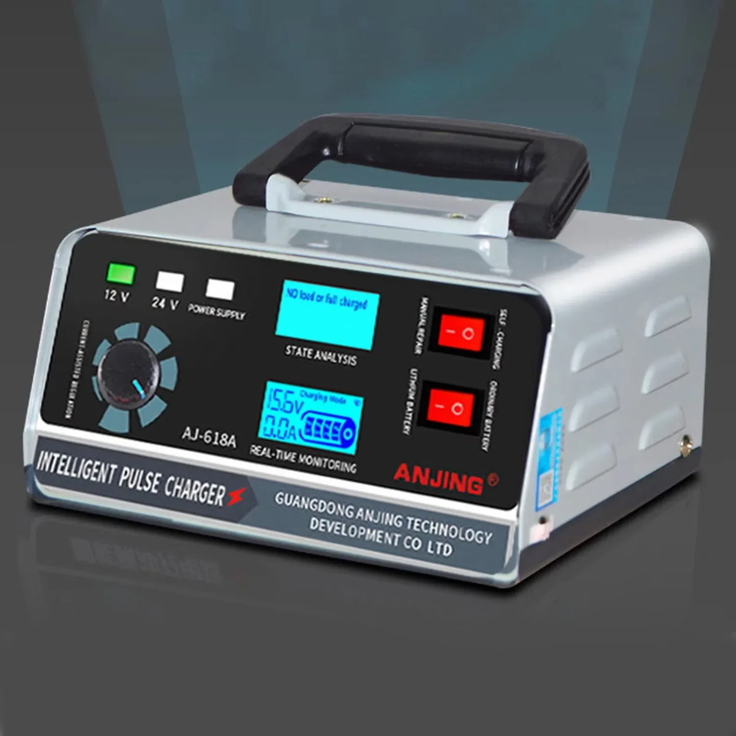 Portable Smart Car Battery Charger Automatic Smart Charger,12V(30A) and 24V(15A) ,Automatic Pulse Repair Trickle NEW
Portable Smart Car Battery Charger Automatic Smart Charger,12V(30A) and 24V(15A) ,Automatic Pulse Repair Trickle NEW