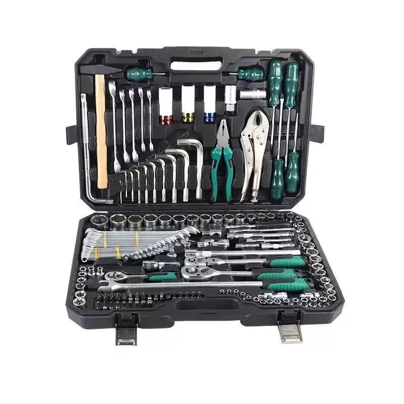 144 pieces 108 pieces 94 pieces 82 big flying set kits Auto repair tool sets Household hardware tools Daquan maintenance
144 pieces 108 pieces 94 pieces 82 big flying set kits Auto repair tool sets Household hardware tools Daquan maintenance
