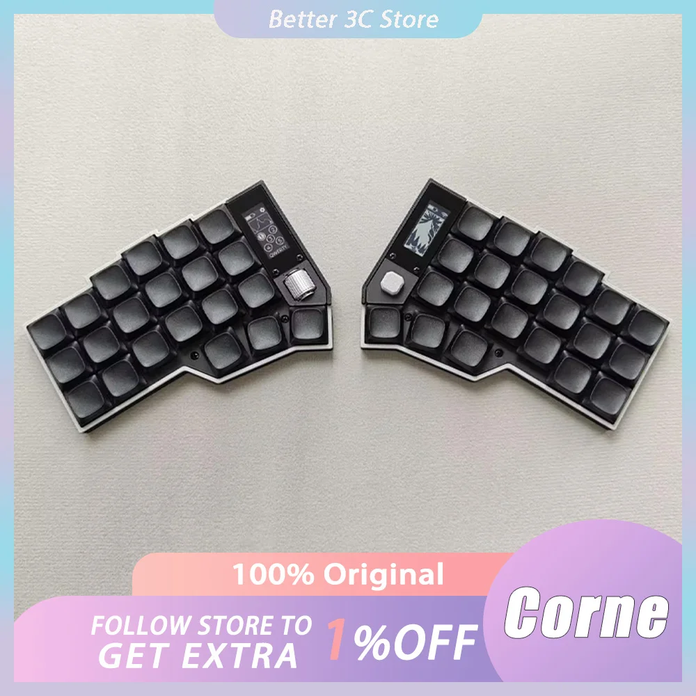 Низкопрофильная разделенная клавиатура Corne, двухрежимная проводная Bluetooth-клавиатура с поддержкой RGB ZMK, индивидуальные аксессуары для ПК, геймеров, подарки
Низкопрофильная разделенная клавиатура Corne, двухрежимная проводная Bluetooth-клавиатура с поддержкой RGB ZMK, индивидуальные аксессуары для ПК, геймеров, подарки