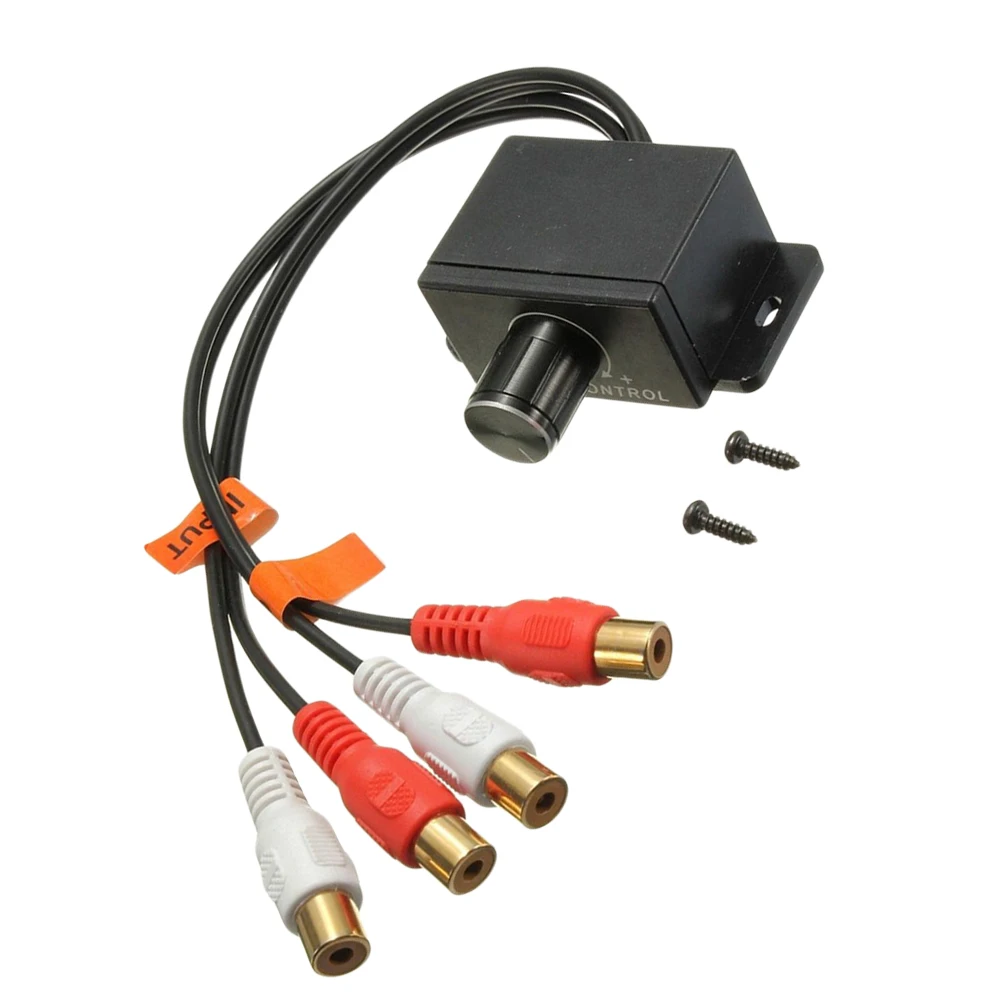 2pcs Volume Regulator Knob Adjuster Bass Amp RCA Car Stereo Remote Level Control Metal Casing Signal Transmission
2pcs Volume Regulator Knob Adjuster Bass Amp RCA Car Stereo Remote Level Control Metal Casing Signal Transmission