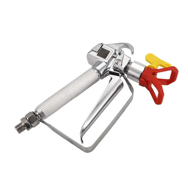 [NEW!N92R】 3600 PSI High Pressure Airless Spray Gun Paint Gun Aluminum Spray Gun With 517 Spray Nozzle Seat Grille For Airless S
[NEW!N92R】 3600 PSI High Pressure Airless Spray Gun Paint Gun Aluminum Spray Gun With 517 Spray Nozzle Seat Grille For Airless S