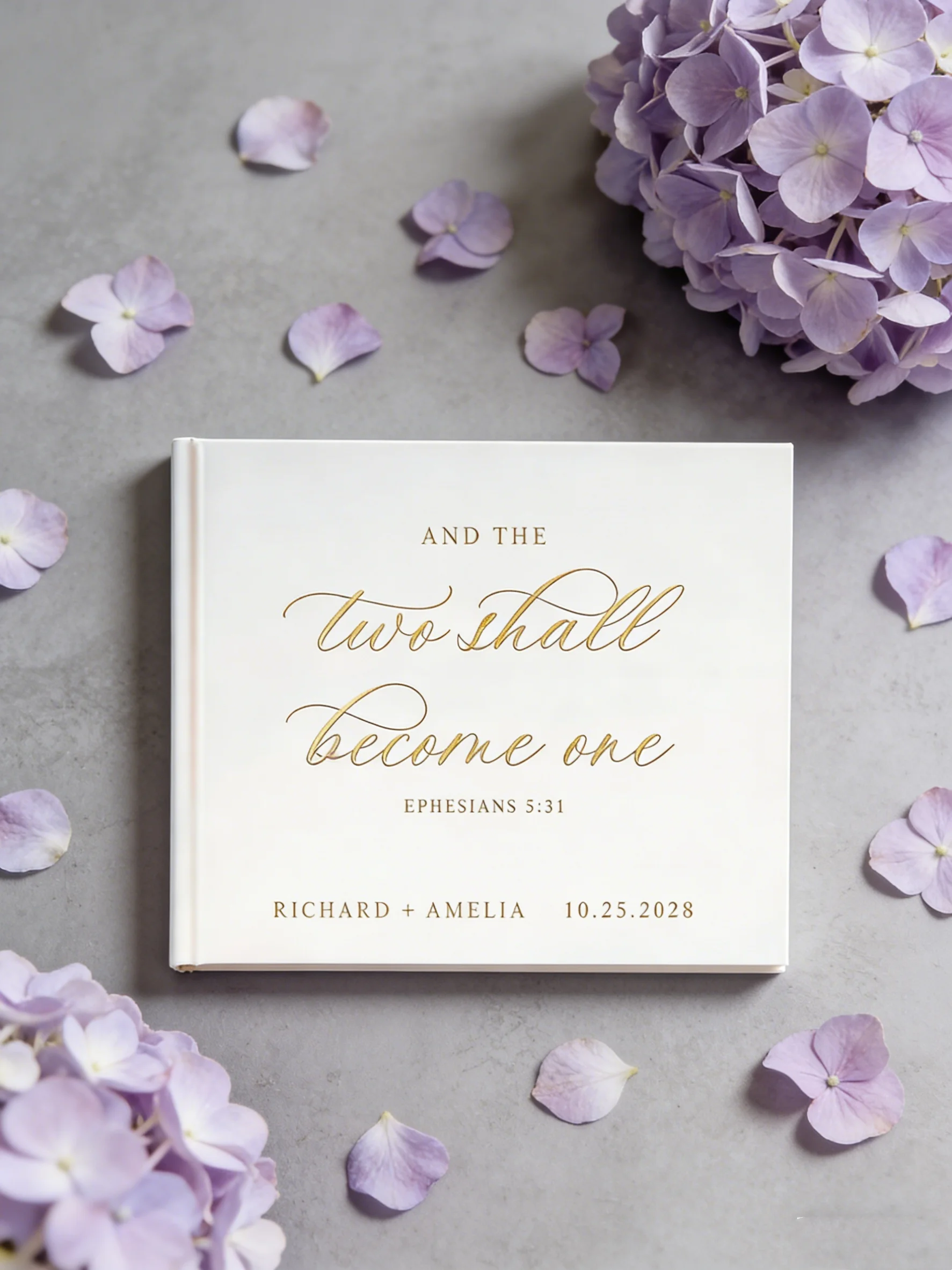 Christian Marriage Bible Verse Wedding Guest Book | Personalized Religious Guestbook | Scripture Wedding Keepsake Gift
Christian Marriage Bible Verse Wedding Guest Book | Personalized Religious Guestbook | Scripture Wedding Keepsake Gift