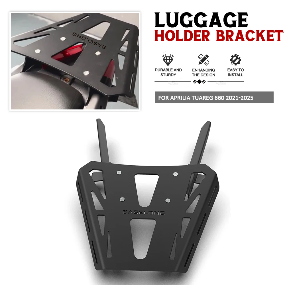 Motorcycle For Aprilia Tuareg 660 2021-2022-2023-2024-2025 Rear Rack Tail Rack Rear Luggage Holder Top Case Mount Plate Bracket
Motorcycle For Aprilia Tuareg 660 2021-2022-2023-2024-2025 Rear Rack Tail Rack Rear Luggage Holder Top Case Mount Plate Bracket