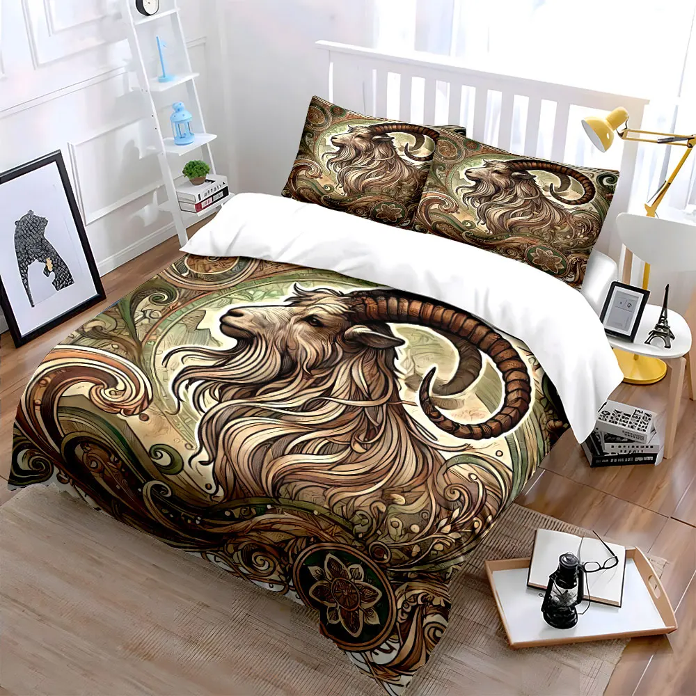 "Animal Artwork Home Decor Set" Bedding Set with 1 Duvet Cover 2 Pillowcases Single Double King Queen, Gift
"Animal Artwork Home Decor Set" Bedding Set with 1 Duvet Cover 2 Pillowcases Single Double King Queen, Gift