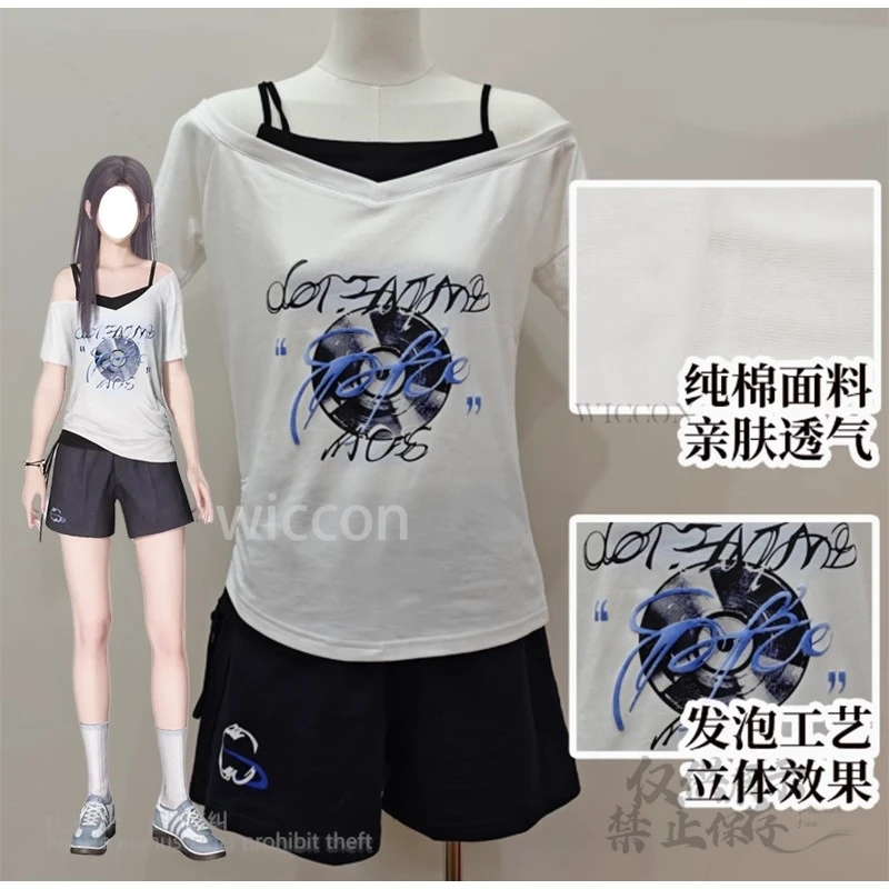 Anime Game Love and Deepspace Cosplay Heroine Costume Casual Top Pants Full Set Cool Printed Elastic Shorts Cotton Daily Outfits
Anime Game Love and Deepspace Cosplay Heroine Costume Casual Top Pants Full Set Cool Printed Elastic Shorts Cotton Daily Outfits