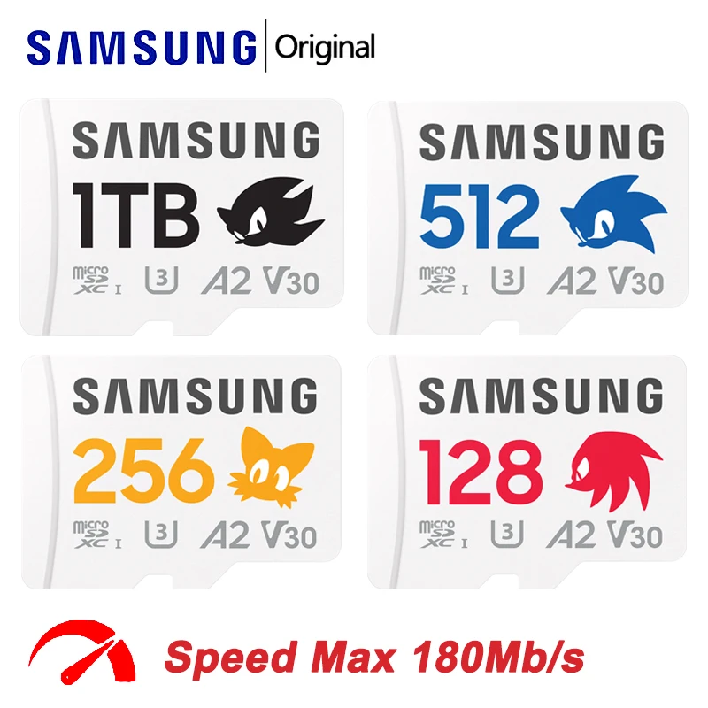 Samsung Memory Card Game EVO Plus Micro SD Card 128gb 256gb 512gb 1tb High Speed UHS-I Class10 A2 V30 U1 4K TF Card for Switch
Samsung Memory Card Game EVO Plus Micro SD Card 128gb 256gb 512gb 1tb High Speed UHS-I Class10 A2 V30 U1 4K TF Card for Switch