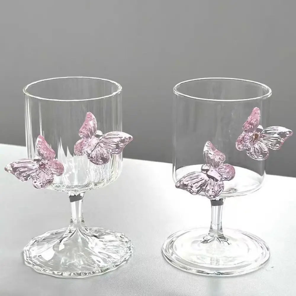 Термостойкая стеклянная чашка на высоких ножках INS Декоративная чашка INS Butterfly Wine Glass High Beauty 3D Butterfly
Термостойкая стеклянная чашка на высоких ножках INS Декоративная чашка INS Butterfly Wine Glass High Beauty 3D Butterfly