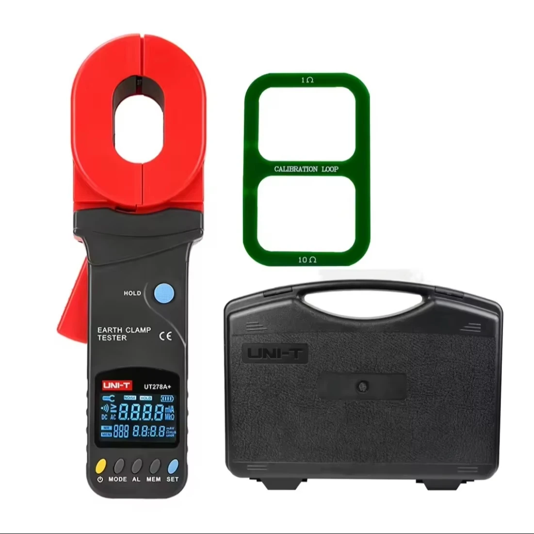 UT278A+ Ground Loop Resistance Tester Digital Display Clamp Earth Ground Testers,Jaw Leakage Current Detector.
UT278A+ Ground Loop Resistance Tester Digital Display Clamp Earth Ground Testers,Jaw Leakage Current Detector.