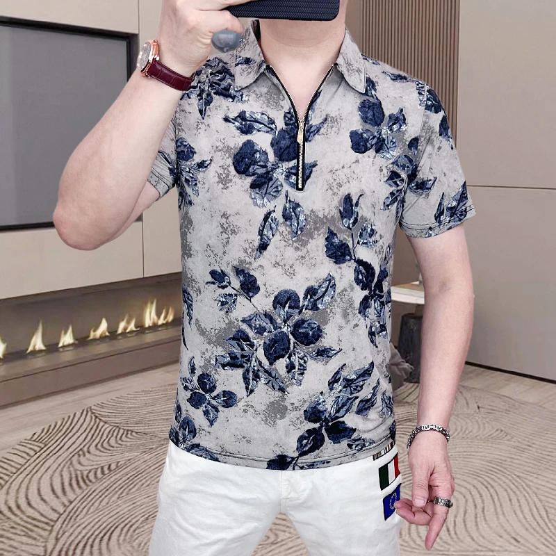 2025 Fashion Hollowed Out Breathable Mesh Polo Shirt for Men Summer Short Sleeve Casual T-shirts Lapel Business Social Tee Tops
2025 Fashion Hollowed Out Breathable Mesh Polo Shirt for Men Summer Short Sleeve Casual T-shirts Lapel Business Social Tee Tops