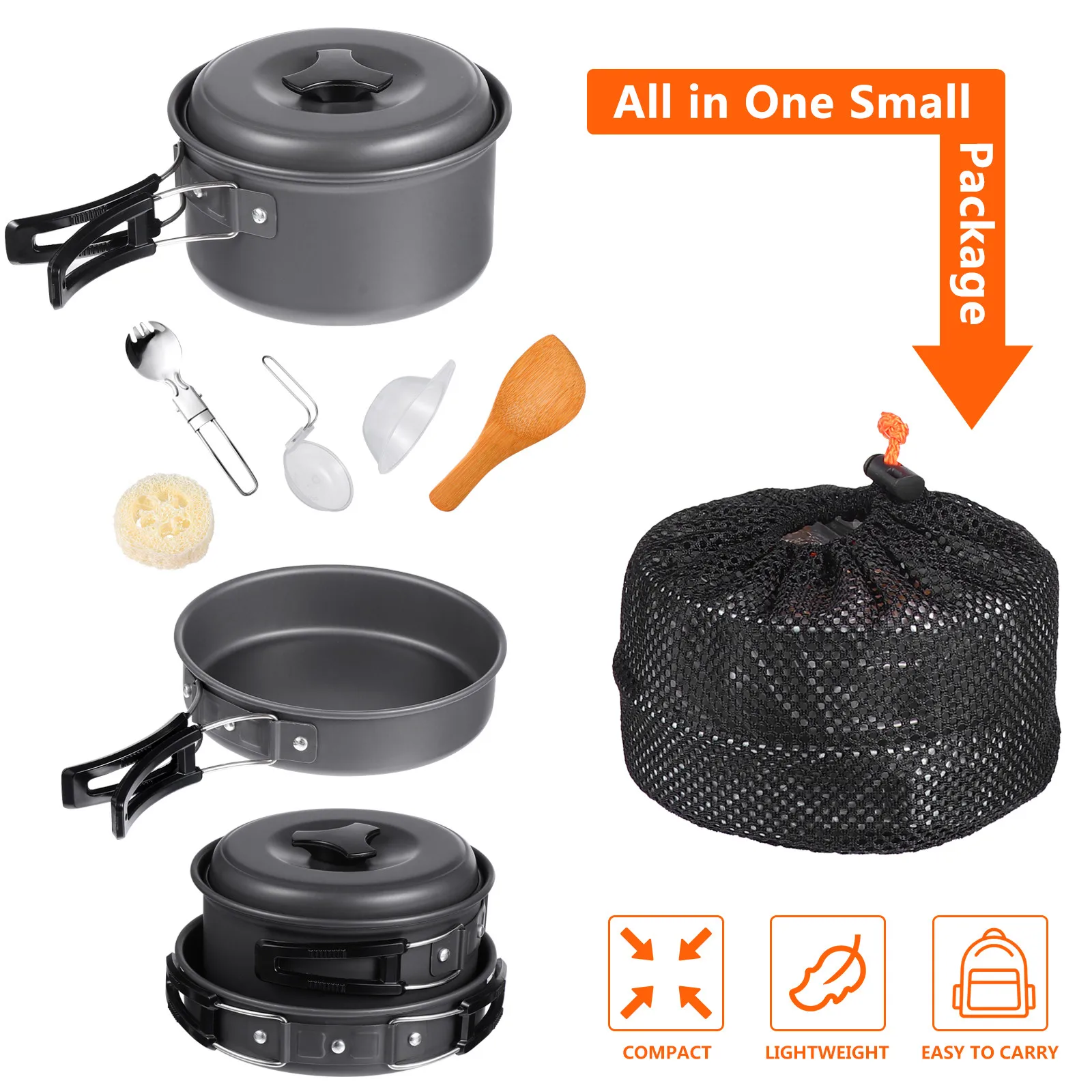 1 Foldable Lightweight Camping Cookware Set Outdoor Hiking Picnic Durable Aluminum Alloy Travel Gearcamping Cooking Setoutdoor
1 Foldable Lightweight Camping Cookware Set Outdoor Hiking Picnic Durable Aluminum Alloy Travel Gearcamping Cooking Setoutdoor