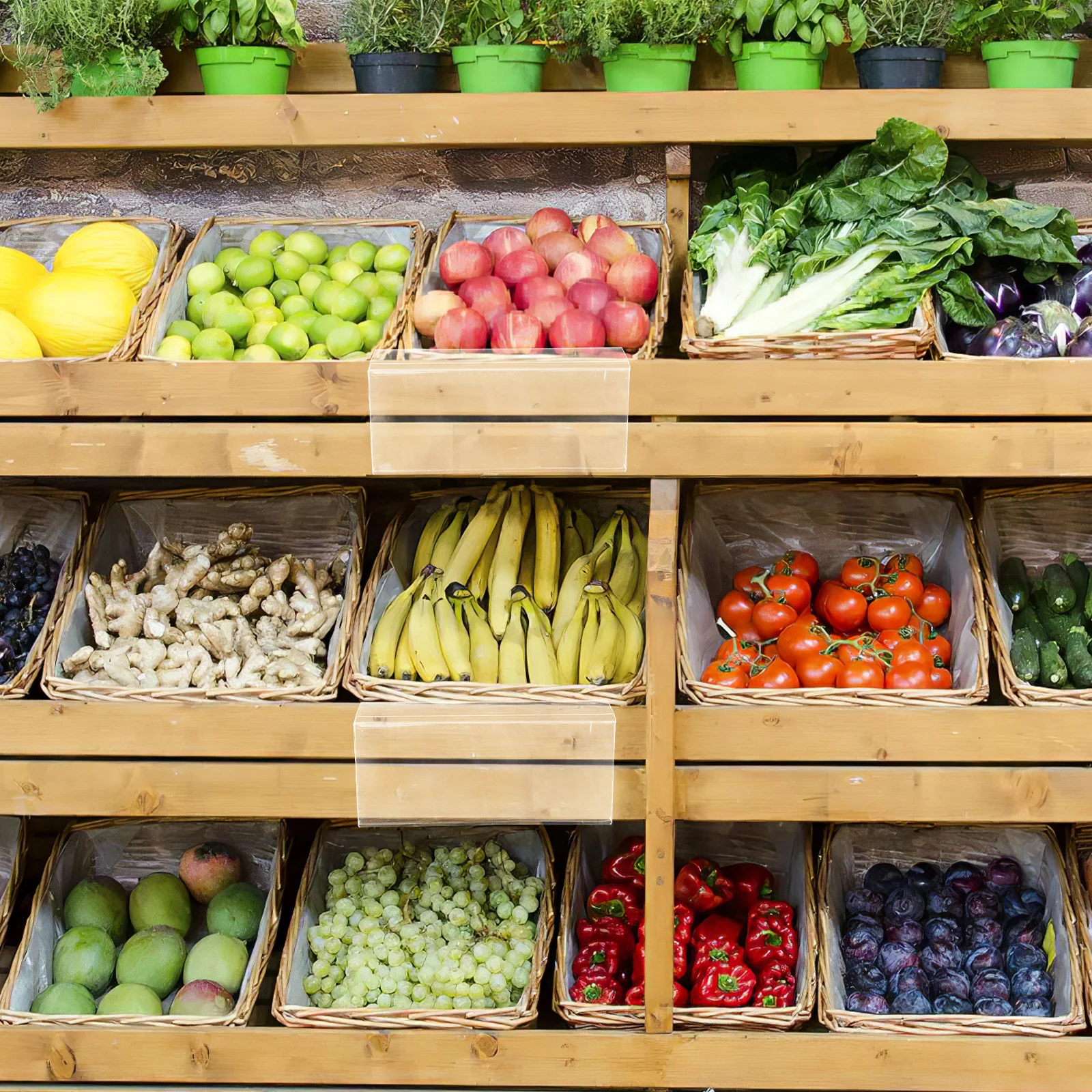 20Pcs Price Sign Board Acrylic Transparent Tabletop Display Holder for Retail Supermarket Food Label Stand Stable
20Pcs Price Sign Board Acrylic Transparent Tabletop Display Holder for Retail Supermarket Food Label Stand Stable