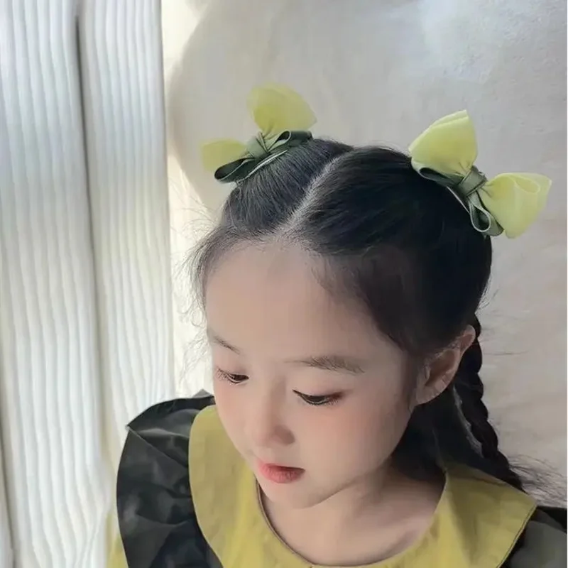 New Fashion Fresh Yarn Three-Dimensional Bow Hair Clips Girls Hairpins Hair Accessories Cute Barrettes Kid Headdress Female
New Fashion Fresh Yarn Three-Dimensional Bow Hair Clips Girls Hairpins Hair Accessories Cute Barrettes Kid Headdress Female