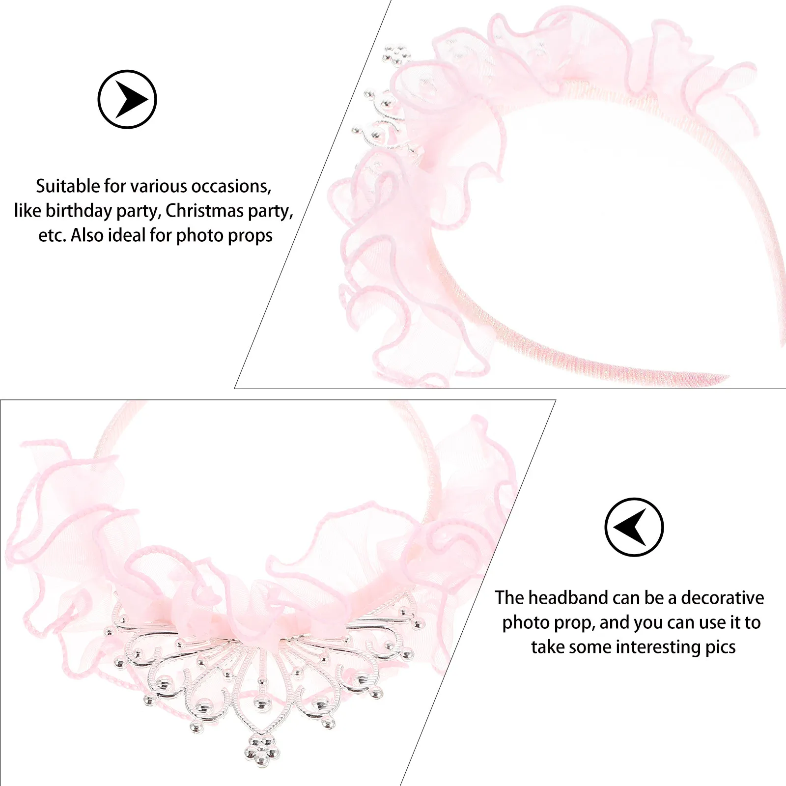 Exquisite Crown Shaped Headband for Kids Birthday Christmas Party Hair Accessory Creative Decorative Photo Prop for Girls Women
Exquisite Crown Shaped Headband for Kids Birthday Christmas Party Hair Accessory Creative Decorative Photo Prop for Girls Women