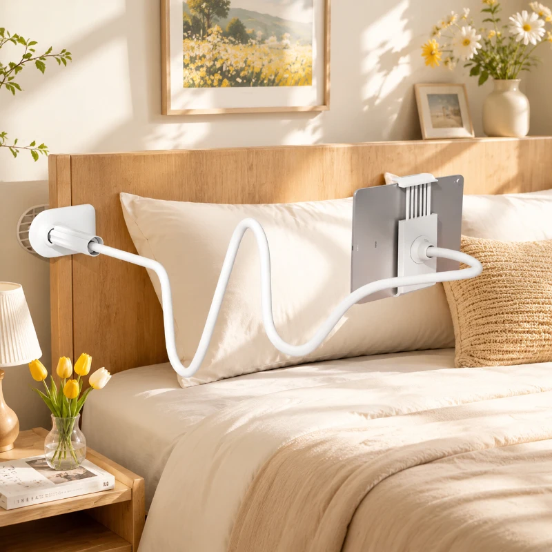 128CM Lazy Phone Stand, 360° Rotating Flexible Long Arm Clamp Holder, Universal Bed & Desktop Mount for iPhone & Smartphones
128CM Lazy Phone Stand, 360° Rotating Flexible Long Arm Clamp Holder, Universal Bed & Desktop Mount for iPhone & Smartphones