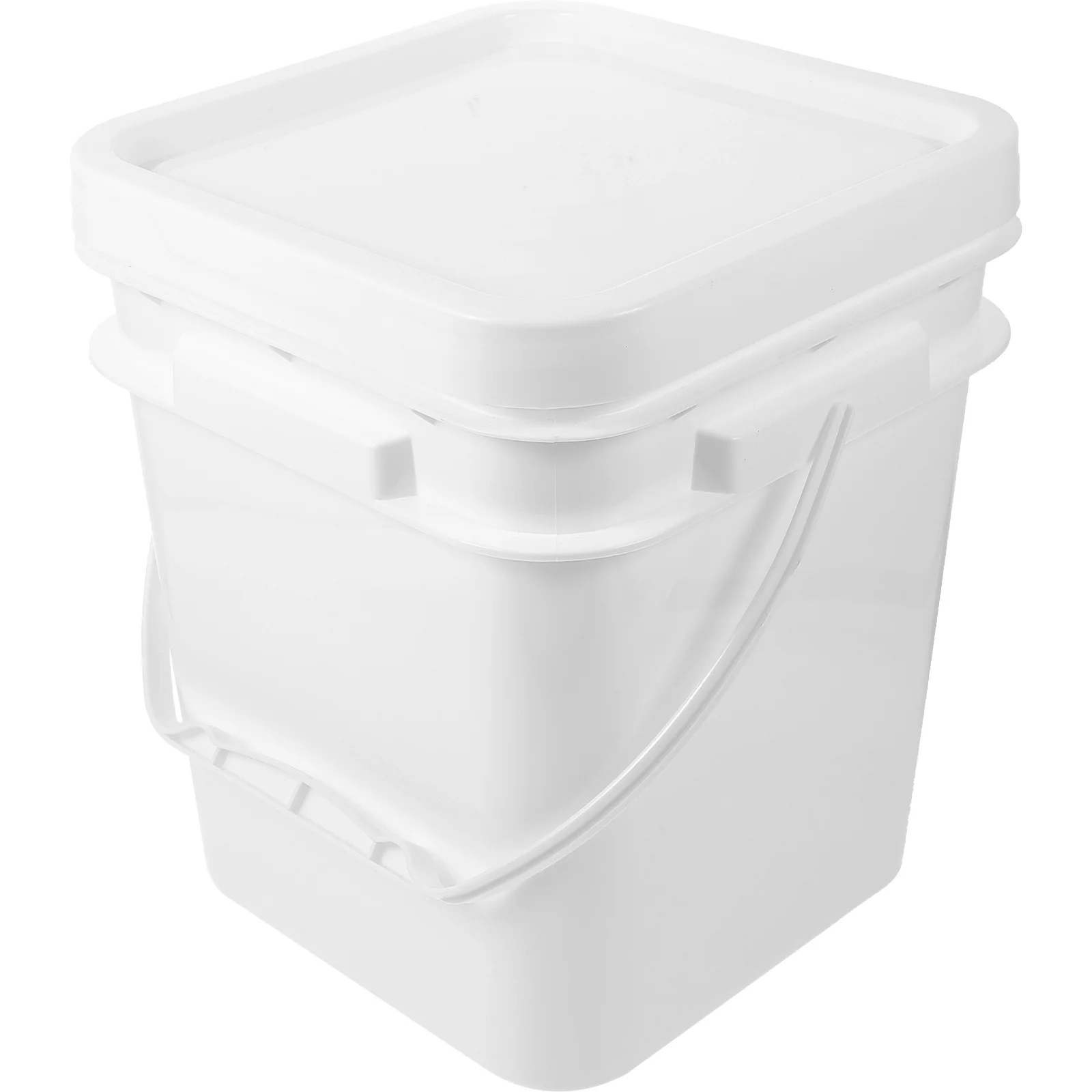 10L Paint Bucket White ABS Square Hand Carry Container Lid for Pigment Storage Multipurpose Home Use PP
10L Paint Bucket White ABS Square Hand Carry Container Lid for Pigment Storage Multipurpose Home Use PP