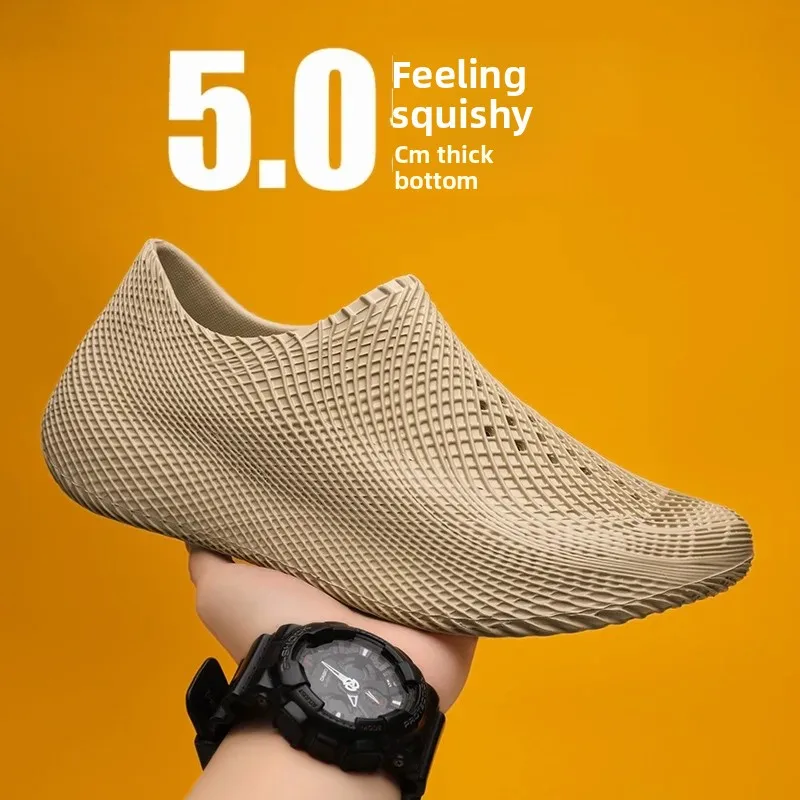 XIHAHA Designer Lightweight Luxury Summer New Male 3D Hole Hole Shoes Couple Casual Sandals Outdoor Beach Shoes for Men
XIHAHA Designer Lightweight Luxury Summer New Male 3D Hole Hole Shoes Couple Casual Sandals Outdoor Beach Shoes for Men