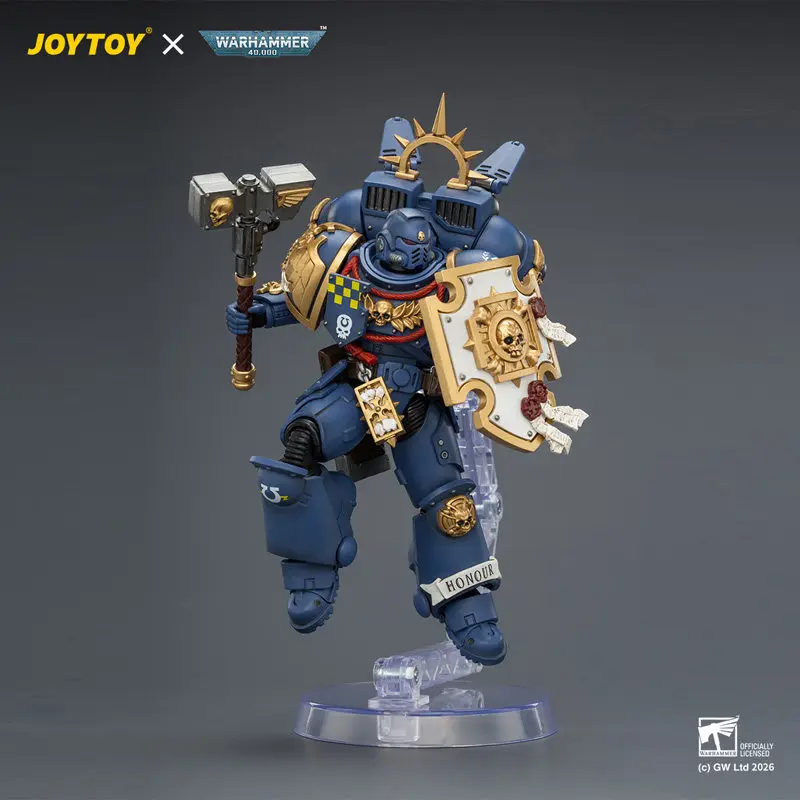 JOYTOY 1/18 Action Figure Warhammer 40K Ultramarines Captain with Jump Pack and Relic Shield Articulated Anime Figure Model Toys
JOYTOY 1/18 Action Figure Warhammer 40K Ultramarines Captain with Jump Pack and Relic Shield Articulated Anime Figure Model Toys