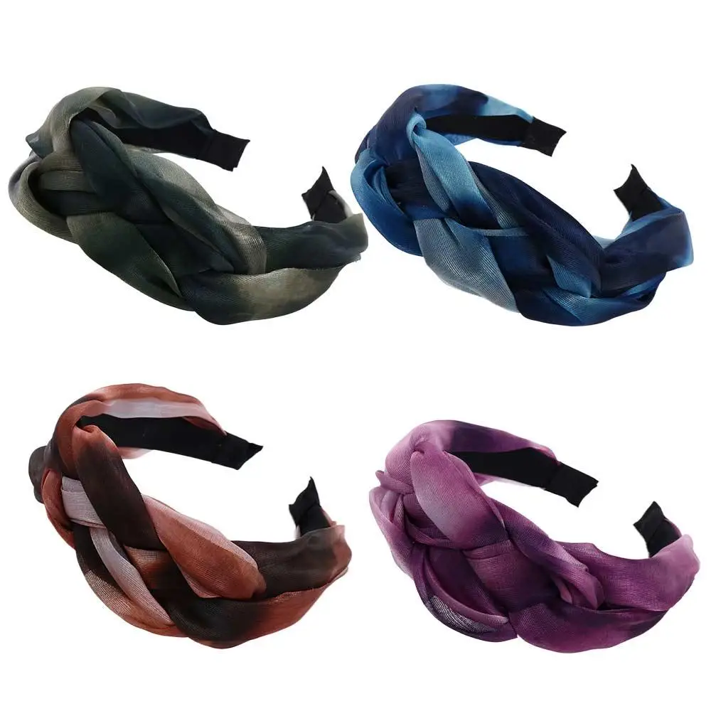 Girls Headdress Makeup Mesh Female Wide Edge Hair Accessories Women Headband Twisted Braid Hair Hoop Korean Style Headband
Girls Headdress Makeup Mesh Female Wide Edge Hair Accessories Women Headband Twisted Braid Hair Hoop Korean Style Headband