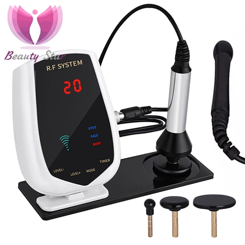 3 in 1 RF Radio Frequency Skin Facial Skin Tightening Machine 3 Probes LED Light Face Firming Machine for Home Use
3 in 1 RF Radio Frequency Skin Facial Skin Tightening Machine 3 Probes LED Light Face Firming Machine for Home Use